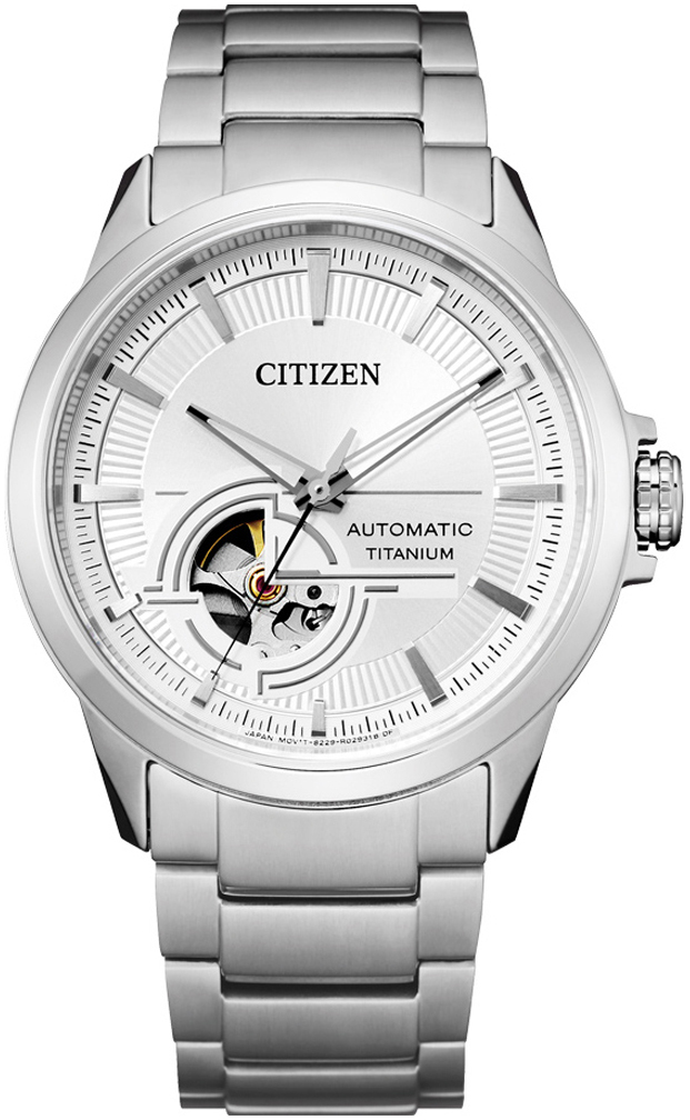 Citizen Miesten kello NH9120-88A Hopea/Titaani Ø41 mm