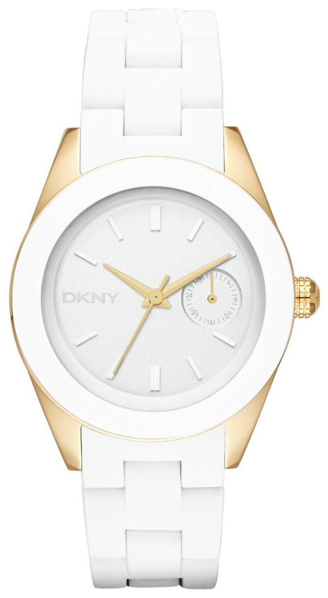 DKNY 99999 Naisten kello NY2144 Valkoinen/Kumi Ø35 mm