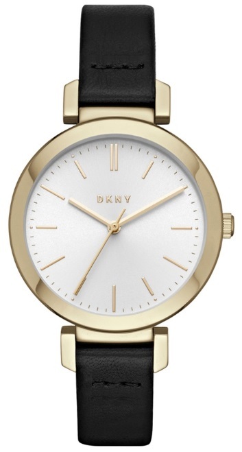 DKNY Dress Naisten kello NY2587 Hopea/Nahka Ø34 mm