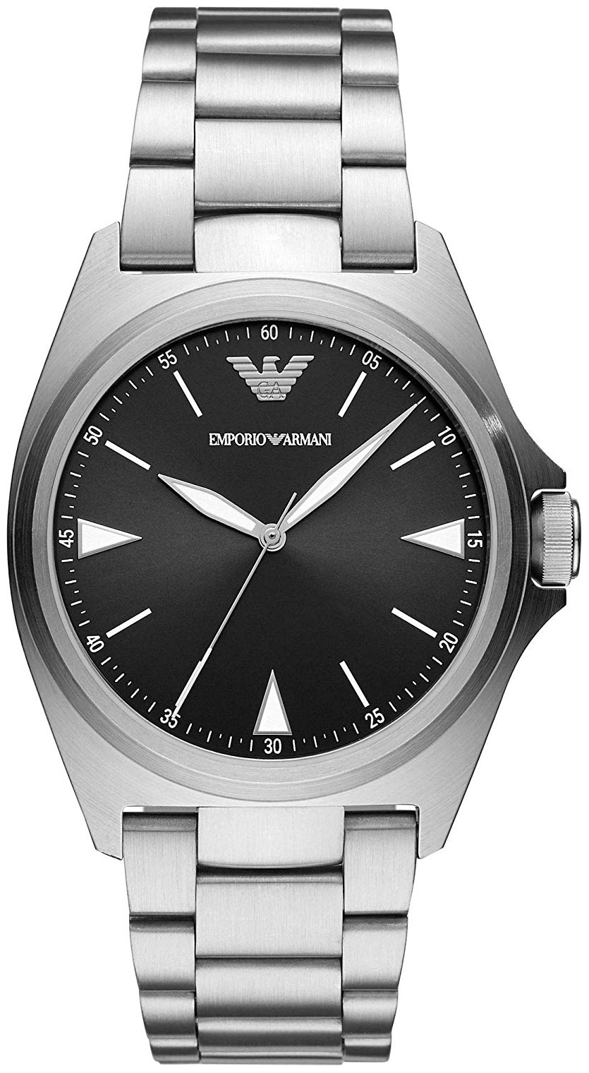 Emporio Armani Miesten kello AR11255 Musta/Teräs Ø34 mm