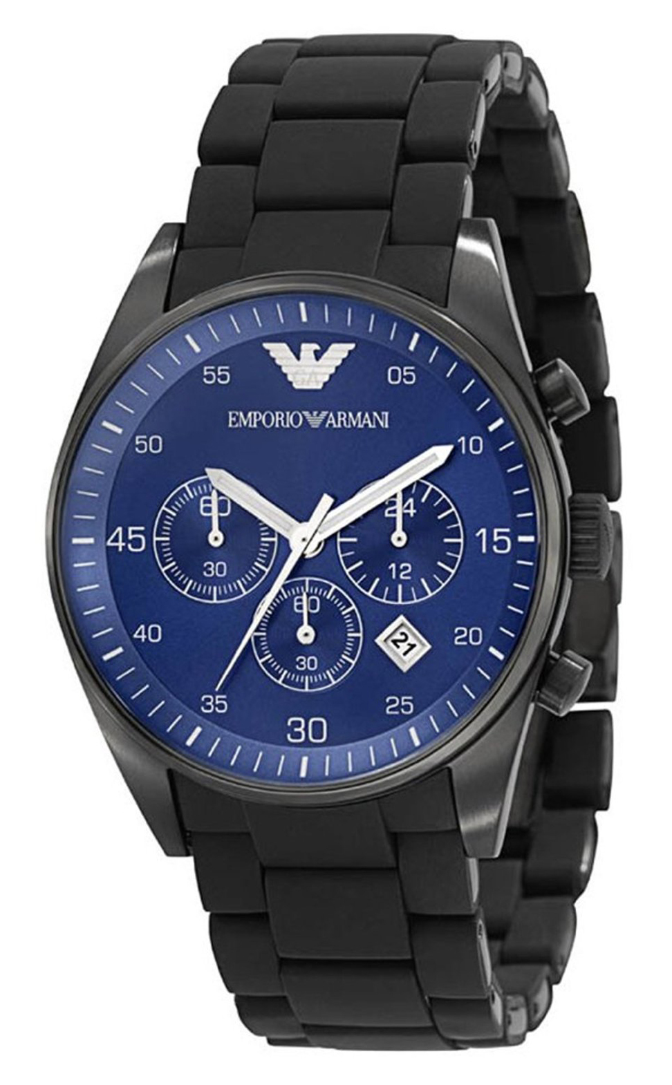 Emporio Armani Miesten kello AR5921 Sportivo Sininen/Teräs Ø41 mm