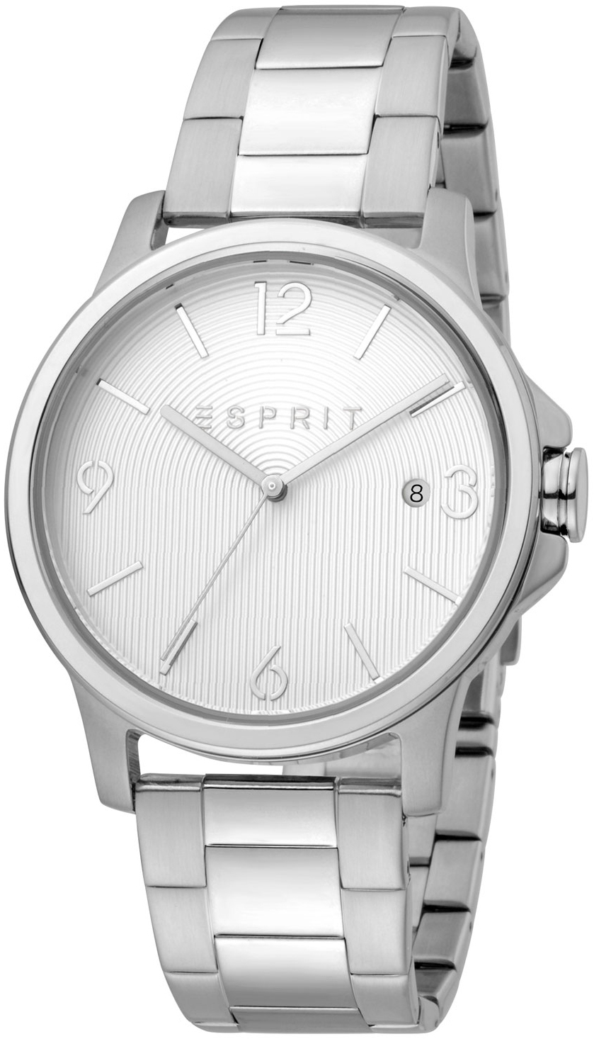 Esprit Miesten kello ES1G156M0055 Course Hopea/Teräs Ø40 mm