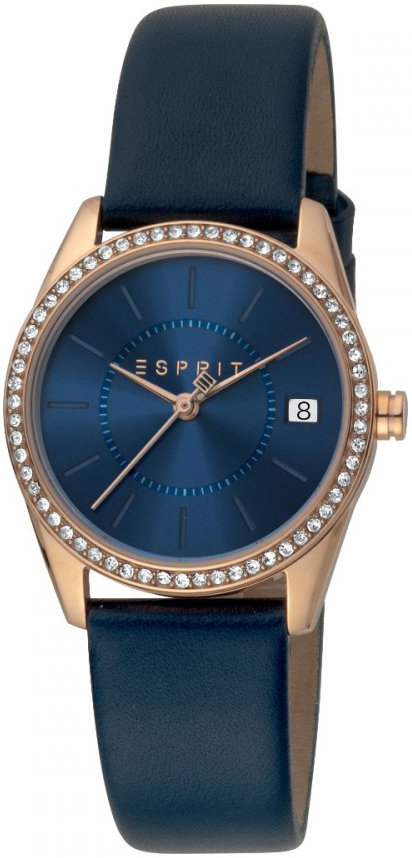 Esprit Naisten kello ES1L195L0055 Sininen/Nahka Ø30 mm