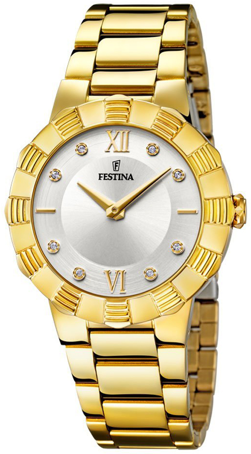 Festina Mademoiselle Naisten kello F16732-4 Hopea/Kullansävytetty