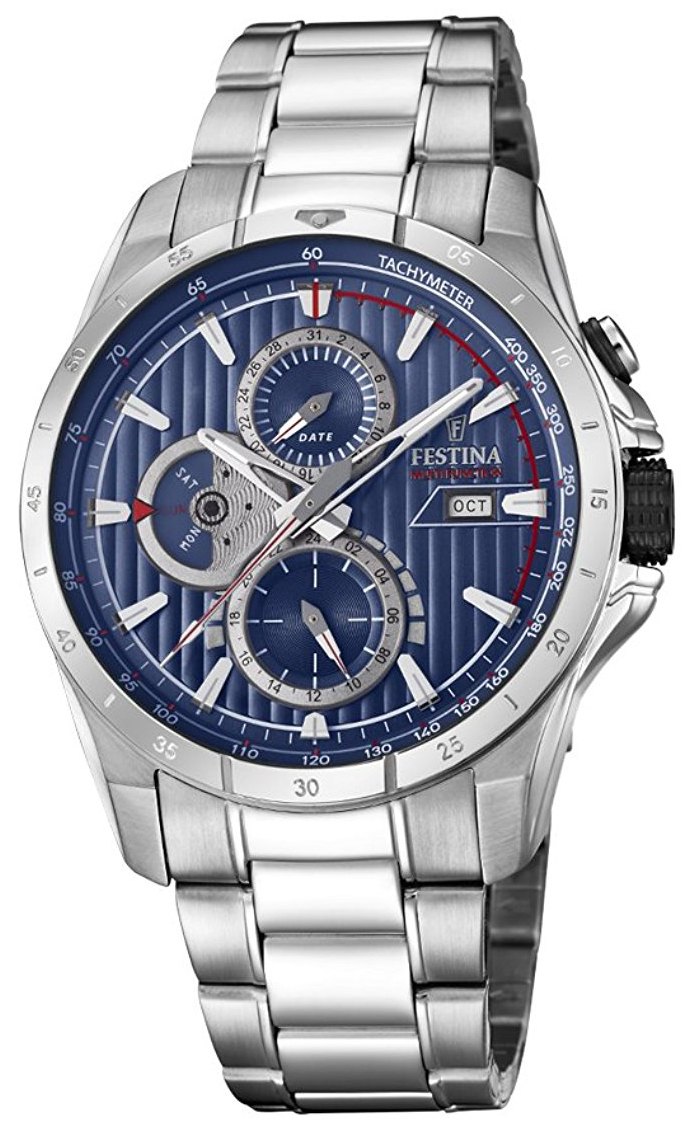 Festina Miesten kello F16995-3 Sininen/Teräs Ø42 mm