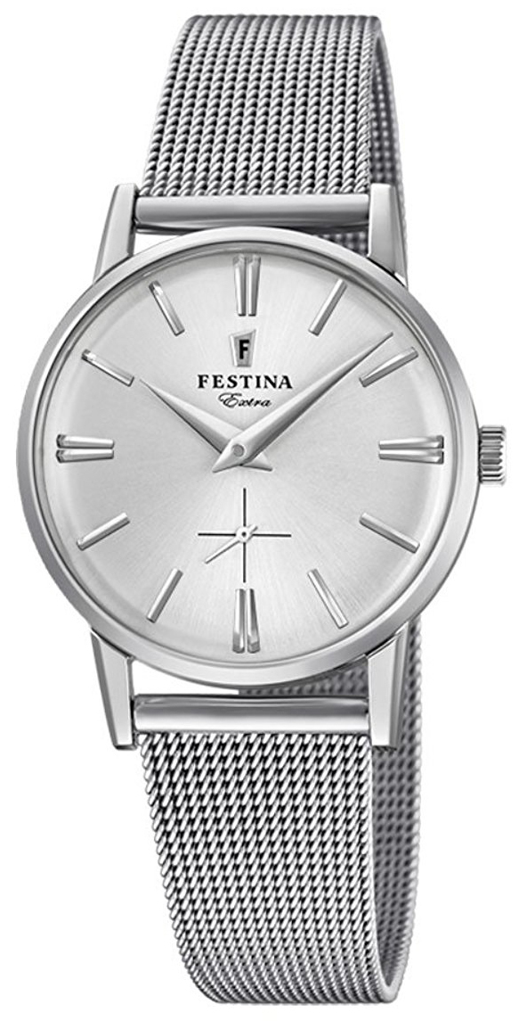 Festina Naisten kello F20258-1 Hopea/Teräs Ø29 mm