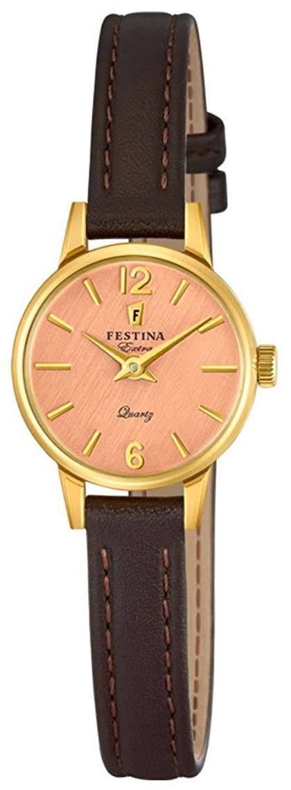 Festina Dress Naisten kello F20261-2 Punakultaa/Nahka Ø20 mm