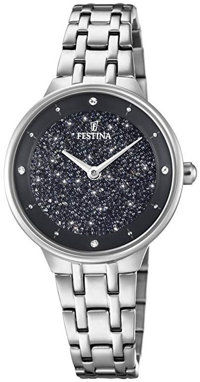 Festina Mademoiselle Naisten kello F20382-3 Musta/Teräs Ø30.5 mm