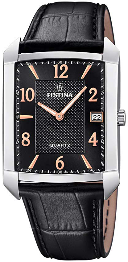 Festina Miesten kello F20464-3 Classic Musta/Nahka