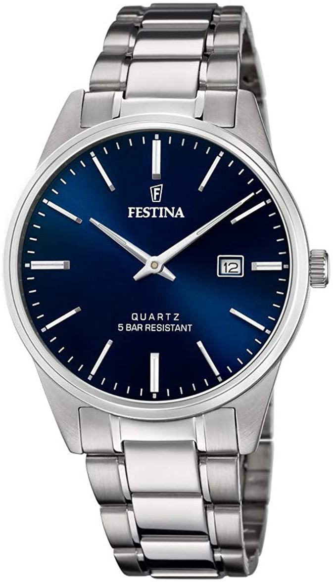 Festina Miesten kello F20511-3 Sininen/Teräs Ø39 mm