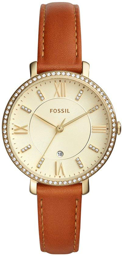 Fossil Jacqueline Naisten kello ES4293 Beige/Nahka Ø36 mm