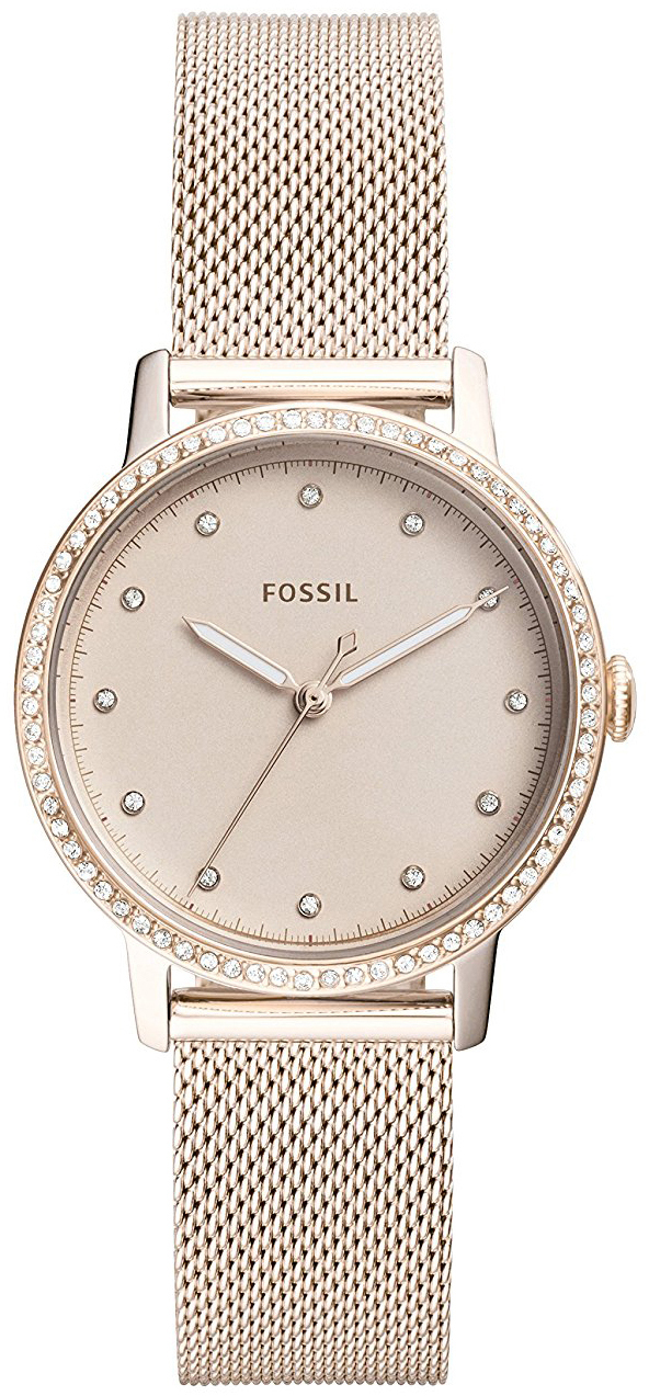 Fossil 99999 Naisten kello ES4364 Beige/Punakultasävyinen Ø34 mm