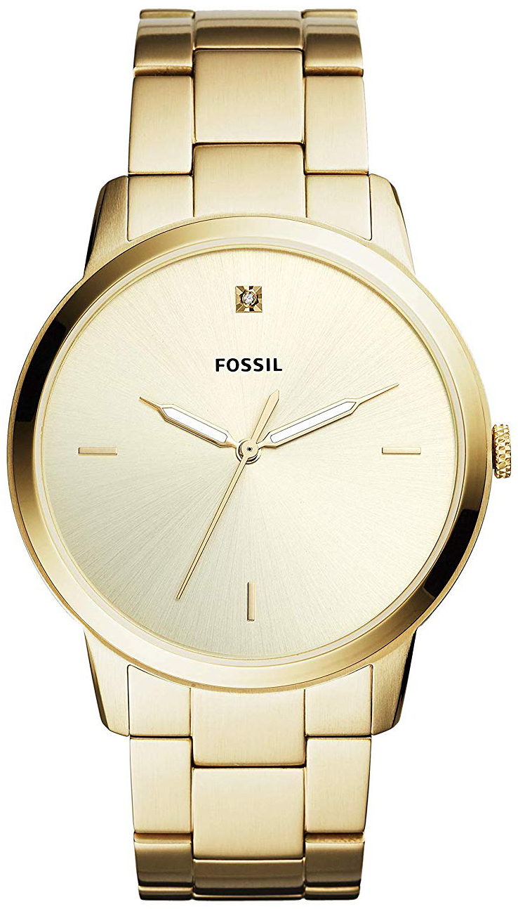 Fossil 99999 Miesten kello FS5457 Kullattu/Kullansävytetty teräs