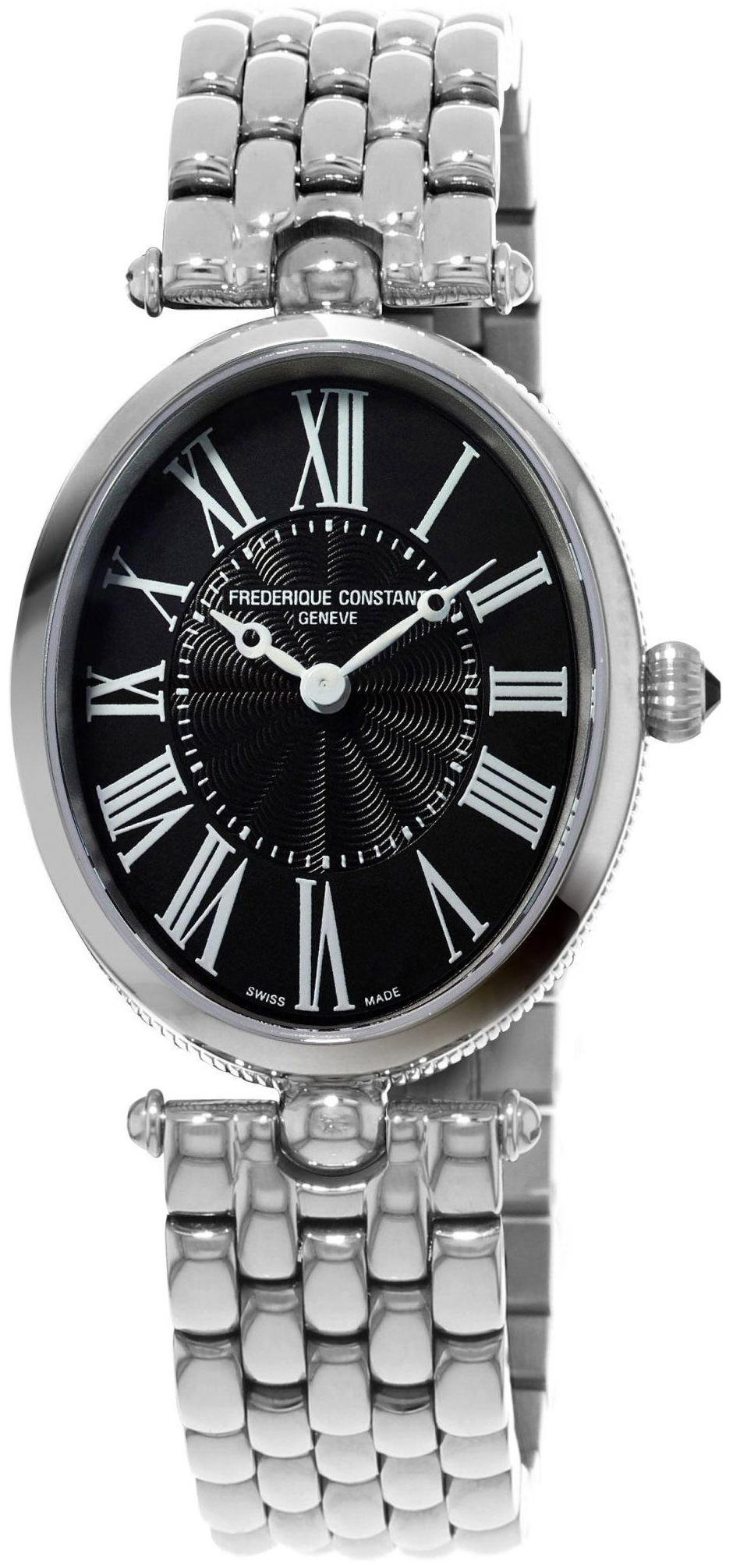 Frederique Constant Classics Naisten kello FC-200MPB2V6B Musta/Teräs