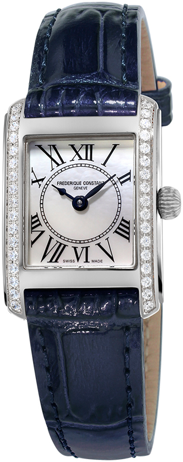 Frederique Constant Classics Naisten kello FC-200MPWCD16 Hopea/Nahka