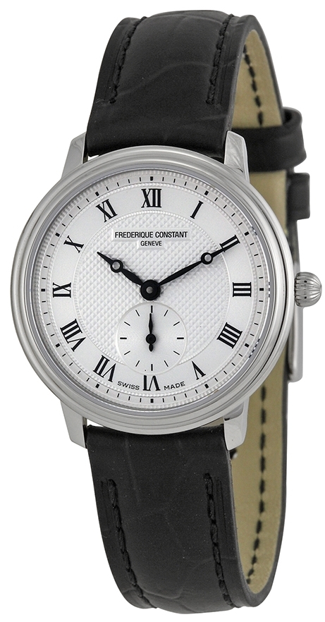 Frederique Constant Naisten kello FC-235M1S6 Classics Hopea/Nahka