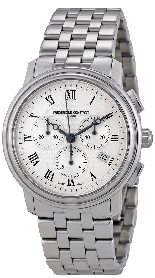 Frederique Constant Classics Naisten kello FC-292MC4P6B2 Hopea/Teräs