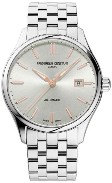 Frederique Constant Miesten kello FC-303C5B6B Classics Harmaa/Teräs