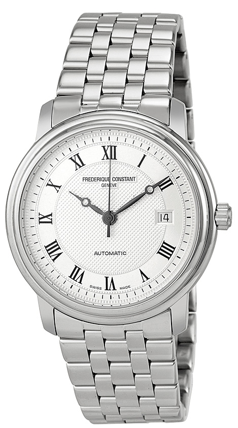 Frederique Constant Classics Miesten kello FC-303MC4P6B2 Hopea/Teräs