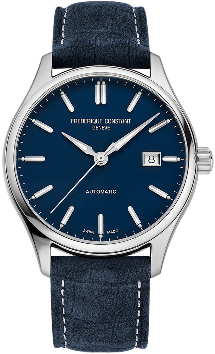 Frederique Constant Miesten kello FC-303NN5B6 Classics Sininen/Nahka