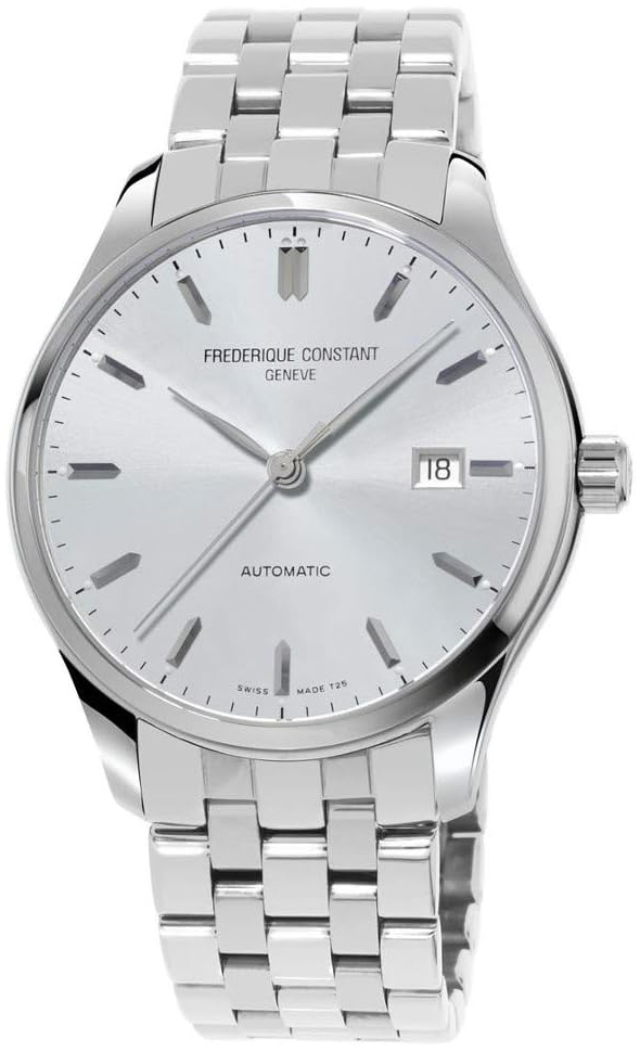 Frederique Constant Miesten kello FC-303SS5B6B Classics Hopea/Teräs