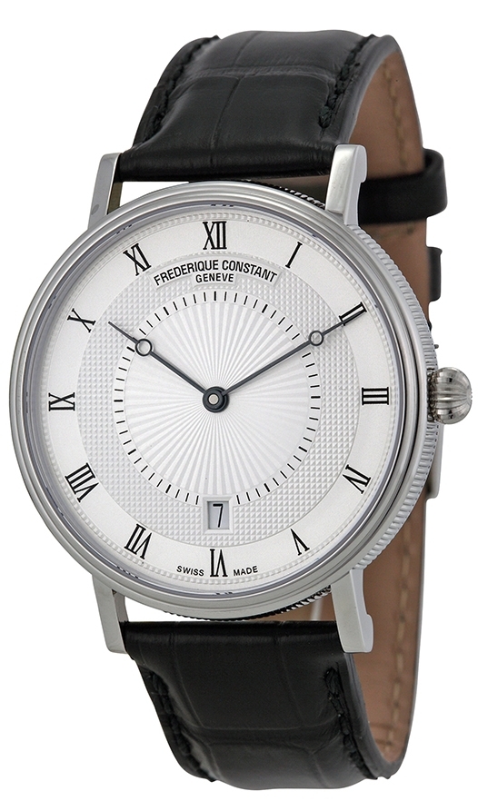 Frederique Constant Miesten kello FC-306MC4S36 Classics Hopea/Nahka