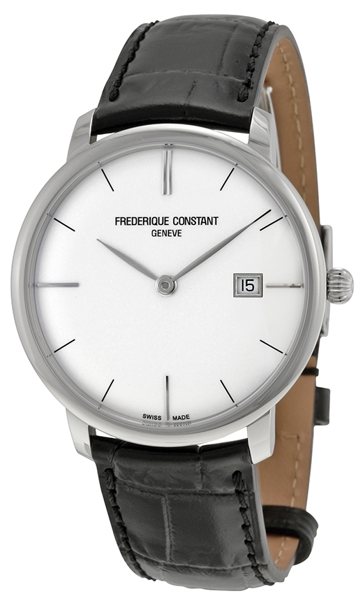 Frederique Constant Miesten kello FC-306S4S6 Classics Hopea/Nahka