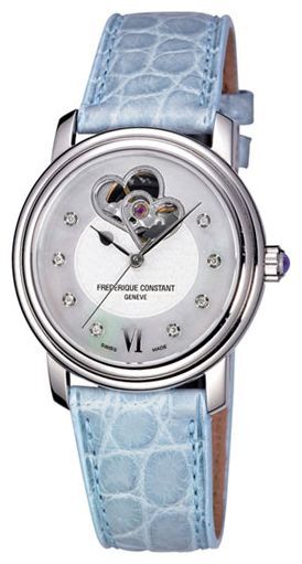 Frederique Constant Ladies Automatic Naisten kello FC-310DHB2P6 Nahka