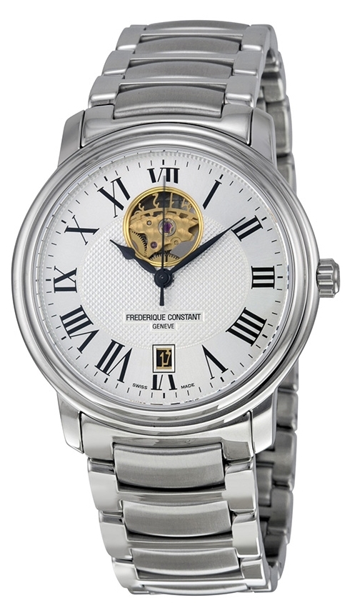 Frederique Constant Classics Miesten kello FC-315M4P6B3 Hopea/Teräs