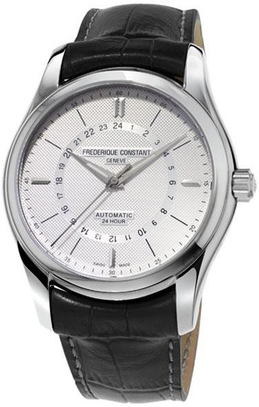 Frederique Constant Miesten kello FC-332S6B6 Classics Hopea/Nahka