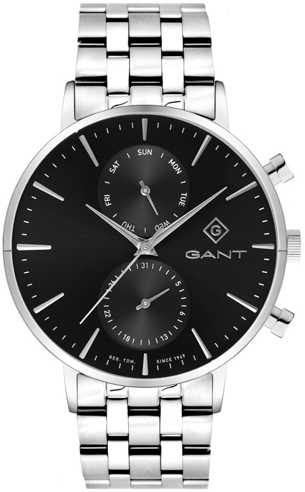 Gant Miesten kello G121012 Park Hill Musta/Teräs Ø44 mm