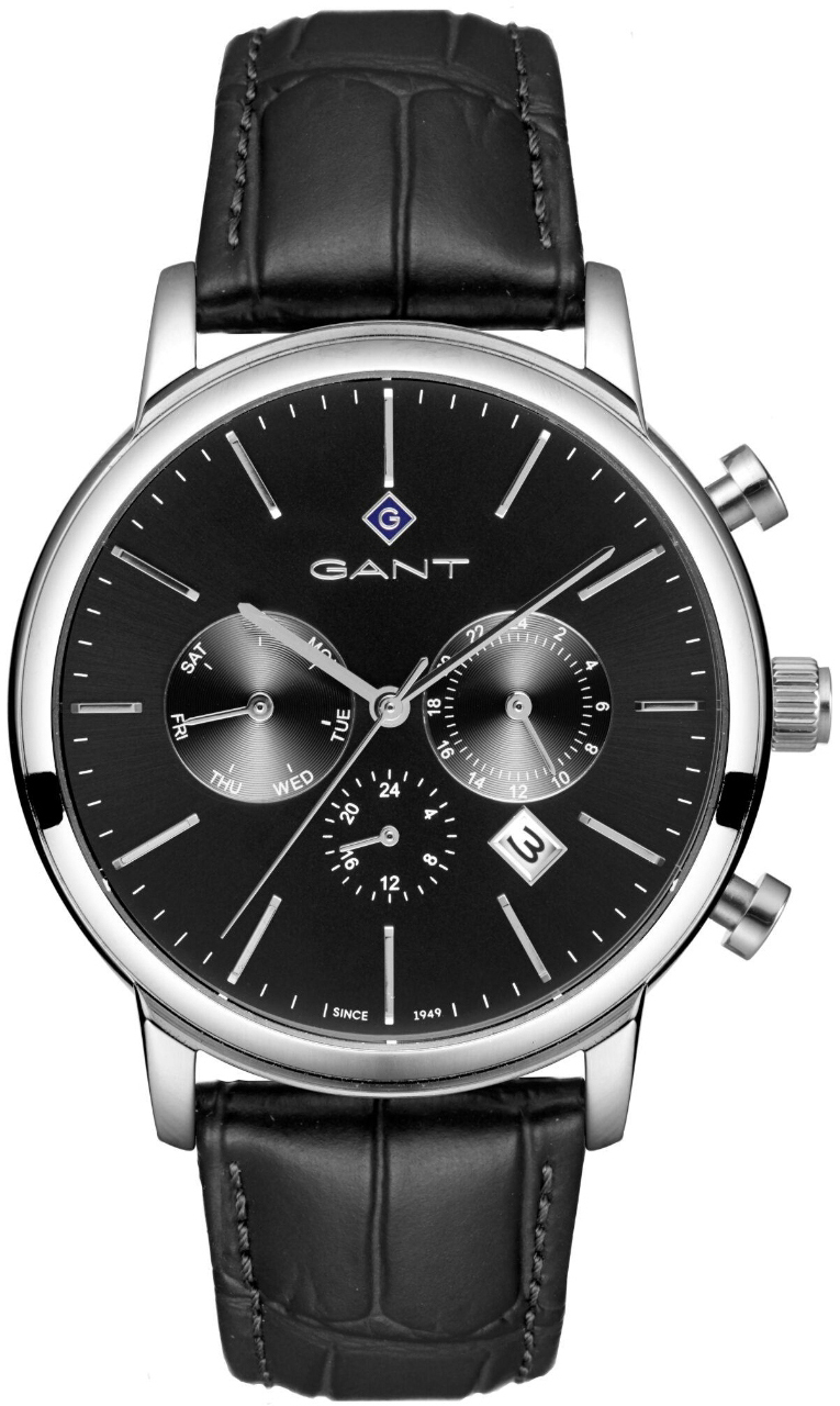 Gant 99999 Miesten kello G132006 Musta/Nahka Ø42 mm