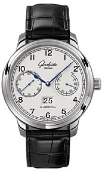 Glashütte Original 100-14-05-02-04 Senator Observer Hopea/Nahka Ø44 mm