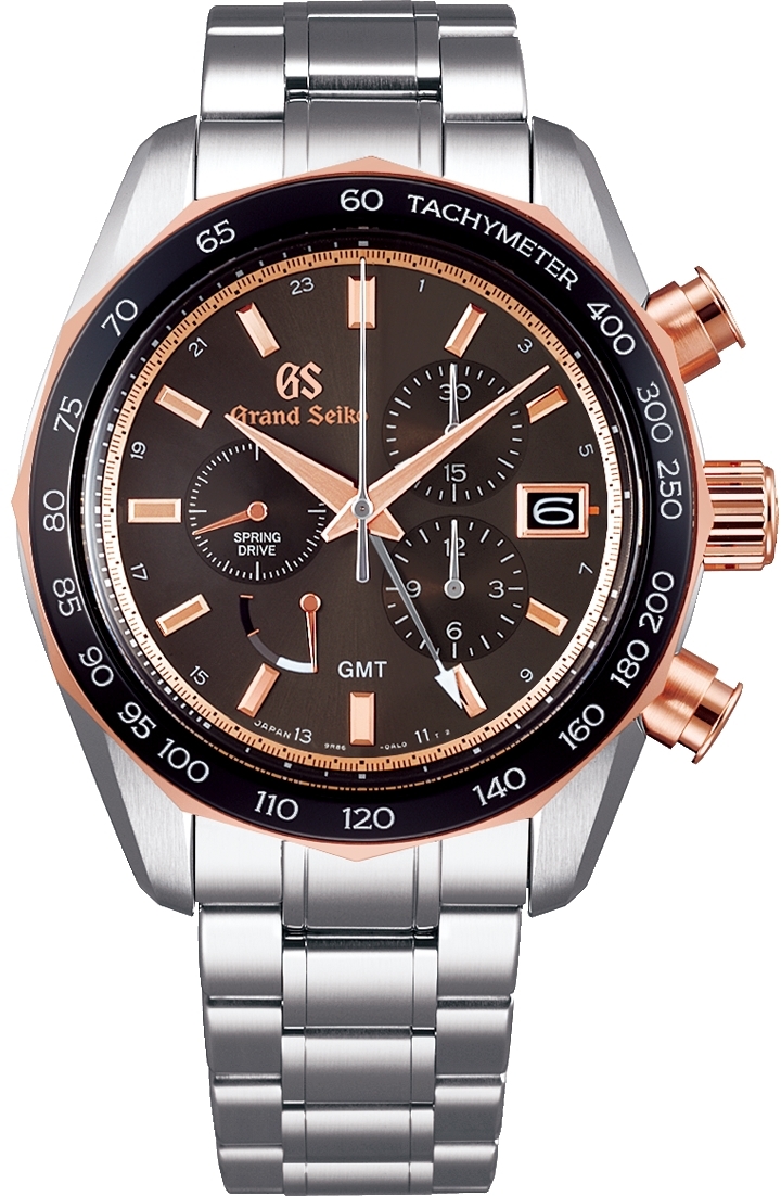 Grand Seiko Miesten kello SBGC244G Sport Collection Ruskea/Teräs