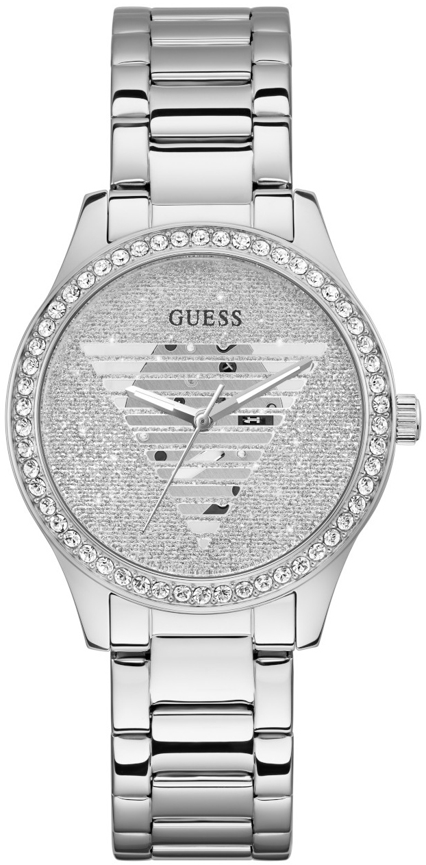 Guess Naisten kello GW0605L1 Idol Hopea/Teräs Ø38 mm