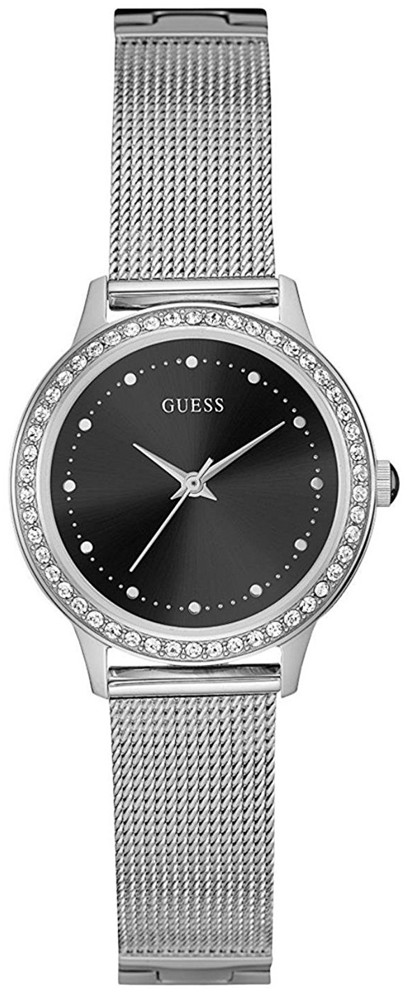 Guess Naisten kello W0647L5 Chelsea Musta/Teräs Ø30 mm