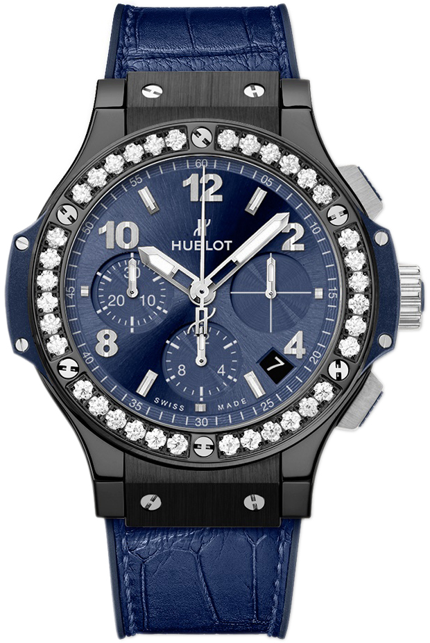 Hublot Miesten kello 341.CM.7170.LR.1204 Big Bang 41mm Sininen/Kumi