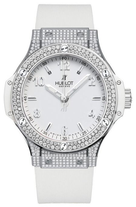 Hublot Naisten kello 361.SE.2010.RW.1704 Big Bang 38mm Valkoinen/Kumi