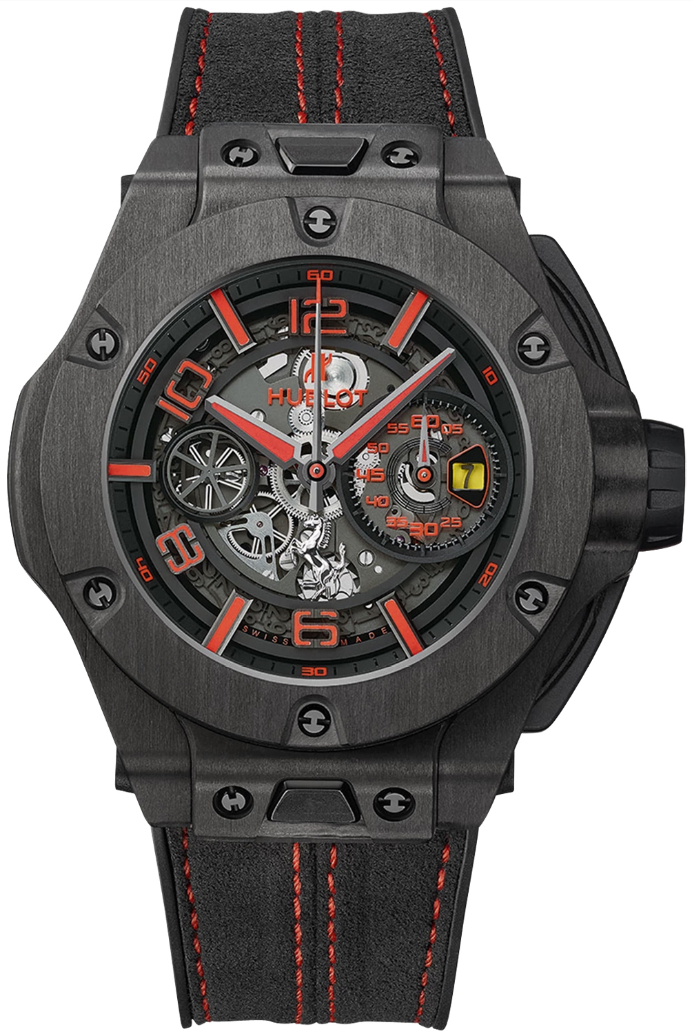 Hublot Miesten kello 402.QU.0113.WR Big Bang 45mm Luurankokello/Kumi