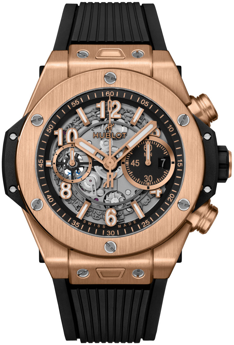 Hublot Miesten kello 421.OX.1180.RX Big Bang 44mm Musta/Kumi Ø44 mm