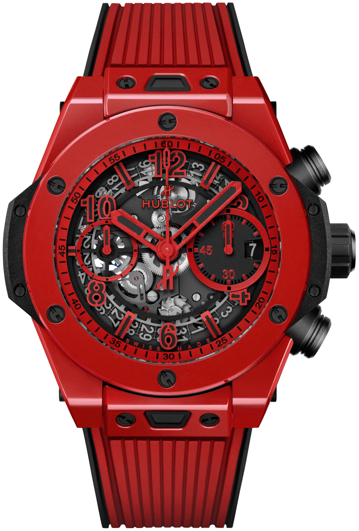 Hublot Miesten kello 441.CF.8513.RX Big Bang 42Mm Punainen/Kumi Ø42