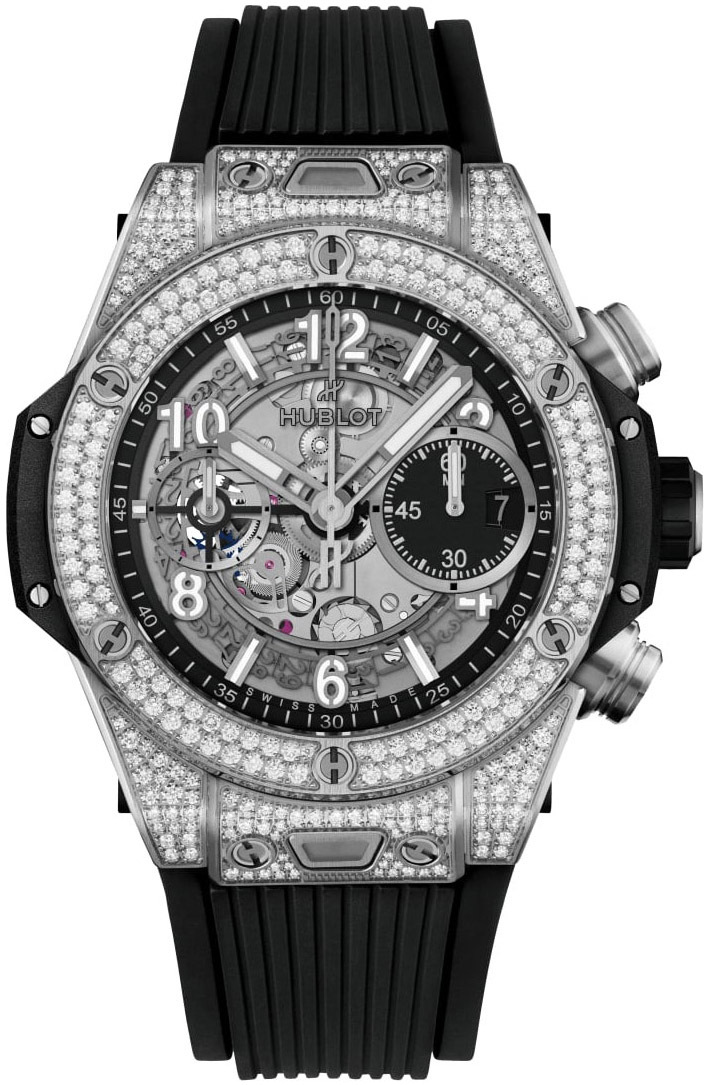 Hublot Miesten kello 441.NX.1171.RX.1704 Big Bang 42mm Musta/Kumi