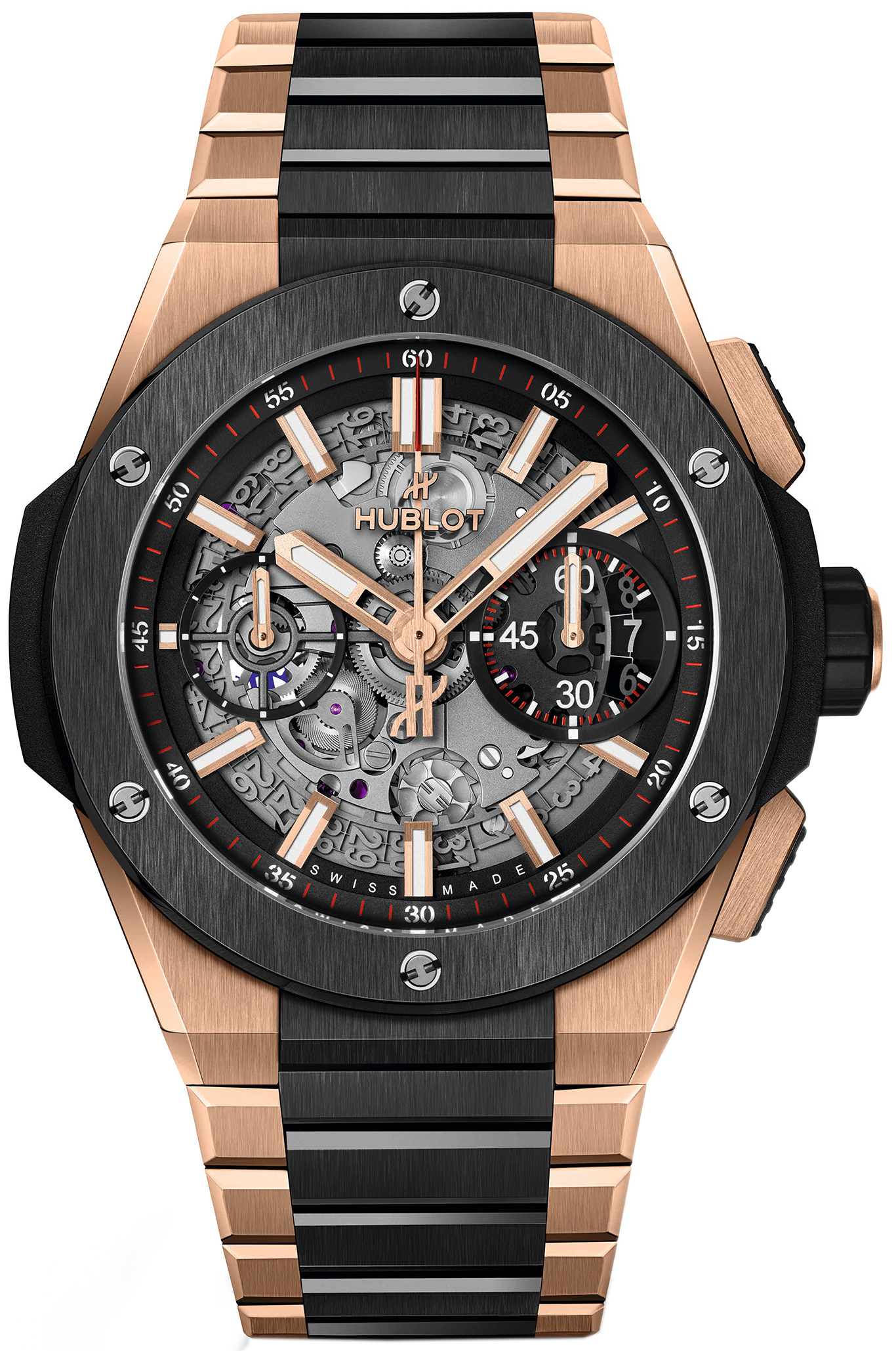 Hublot Miesten kello 451.OM.1180.OM Big Bang 42mm Hopea/Keraaminen