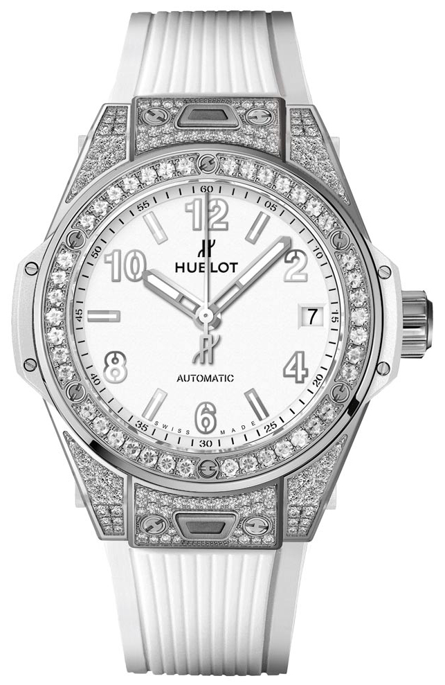 Hublot Naisten kello 465.SE.2010.RW.1604 Big Bang 38mm Valkoinen/Kumi