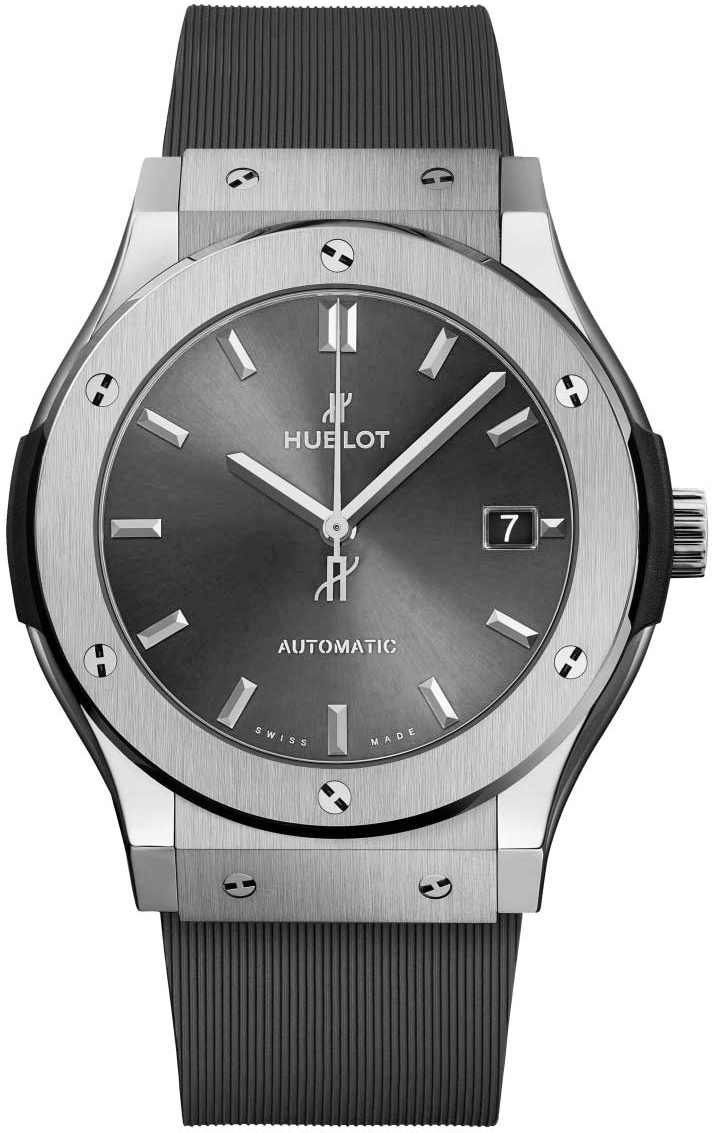 Hublot Miesten kello 511.NX.7071.RX Classic Fusion Harmaa/Kumi Ø45 mm