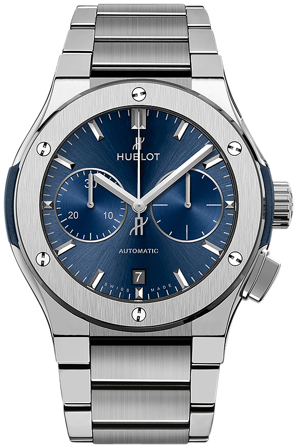 Hublot Miesten kello 520.NX.7170.NX Classic Fusion Sininen/Titaani