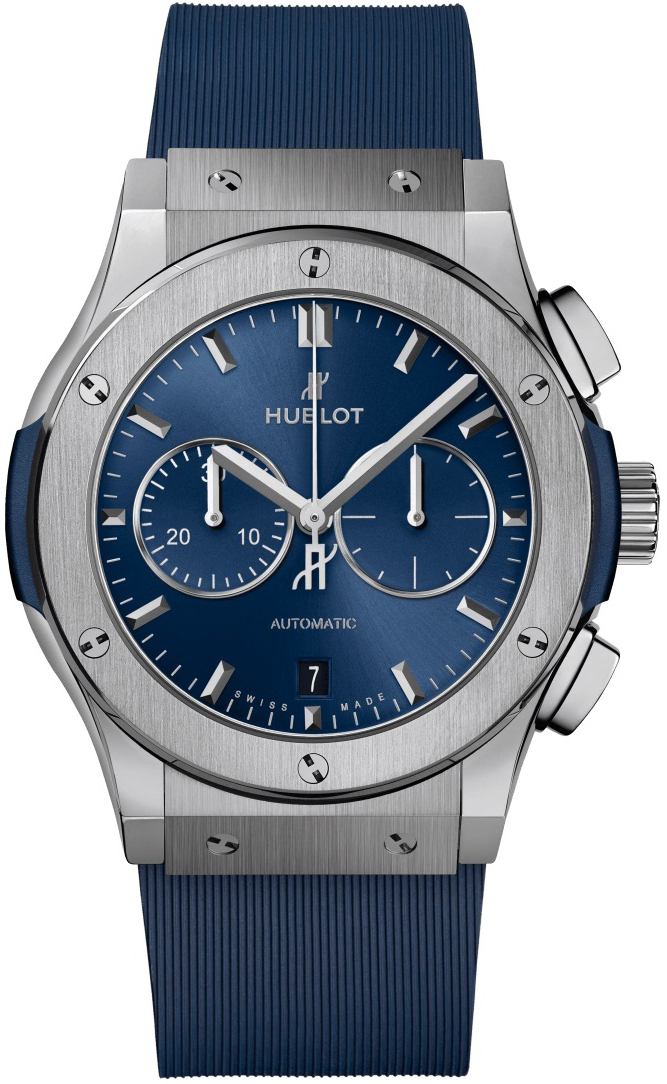 Hublot Miesten kello 541.NX.7170.RX Classic Fusion Sininen/Kumi Ø42