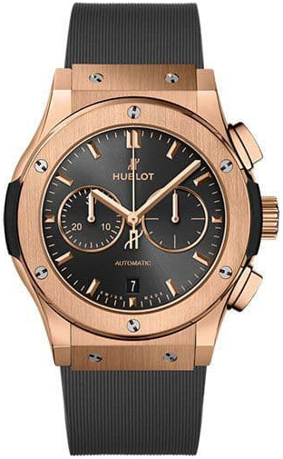 Hublot Miesten kello 541.OX.7080.RX Classic Fusion Harmaa/Kumi Ø42 mm