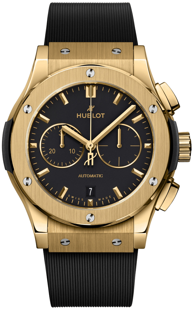 Hublot Miesten kello 541.VX.1130.RX Classic Fusion Harmaa/Kumi Ø42 mm