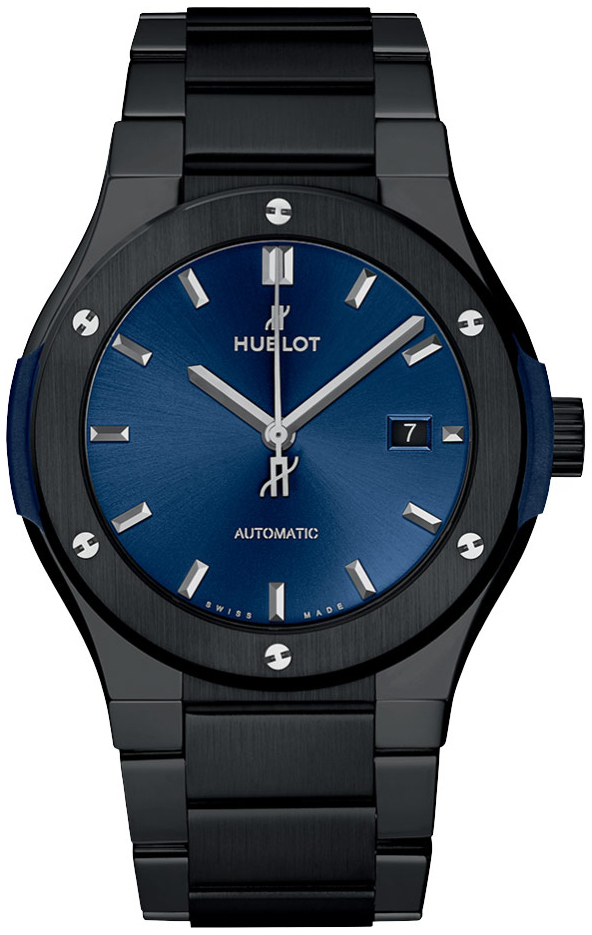 Hublot Miesten kello 548.CM.7170.CM Classic Fusion Sininen/Keraaminen